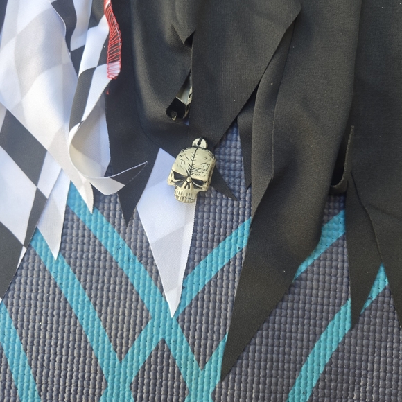 Evil Jester Mask Costume- Head Only! - Picture 5 of 11